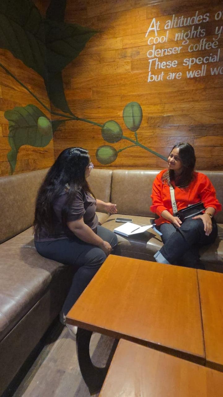 Maitrii in a one-on-one consultation session