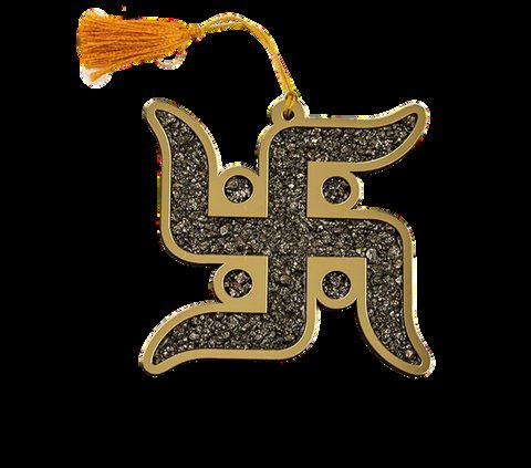 Pyrite Swastik